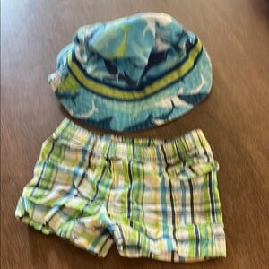 Kids Ocean Adventure Hat and Shorts
